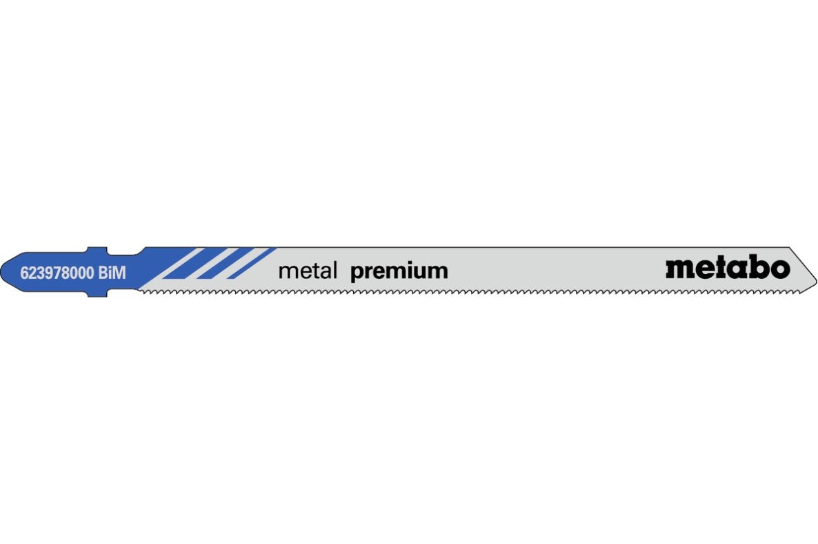 Metabo Tillbehör 623978000 Sticksågsblad (5 st.) 106/1,1 mm BiM