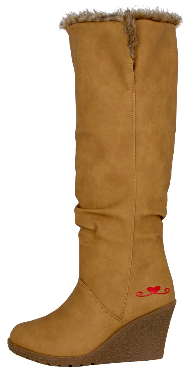 LOVENESS Stiefeletten braun Winterstiefel von LOVENESS