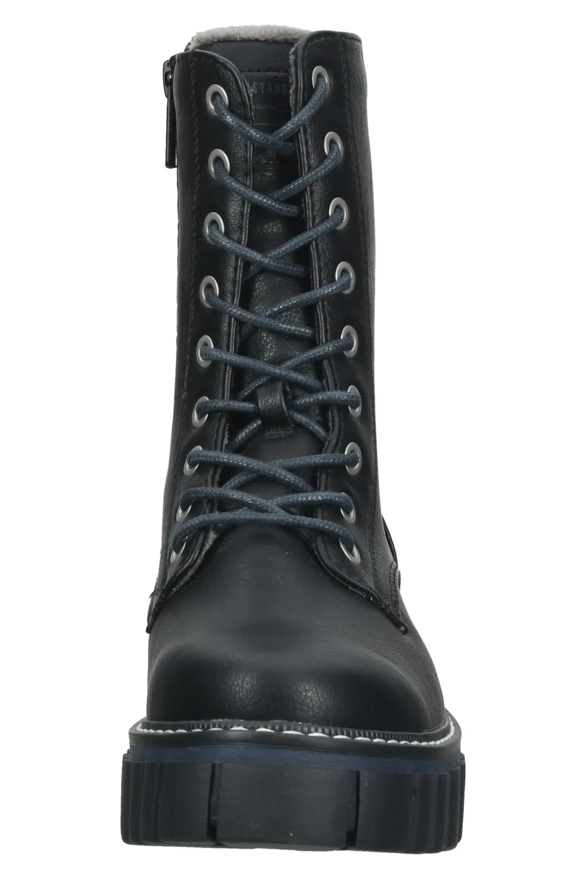 Mustang  Stiefelette - Schwarz - Blockabsatz