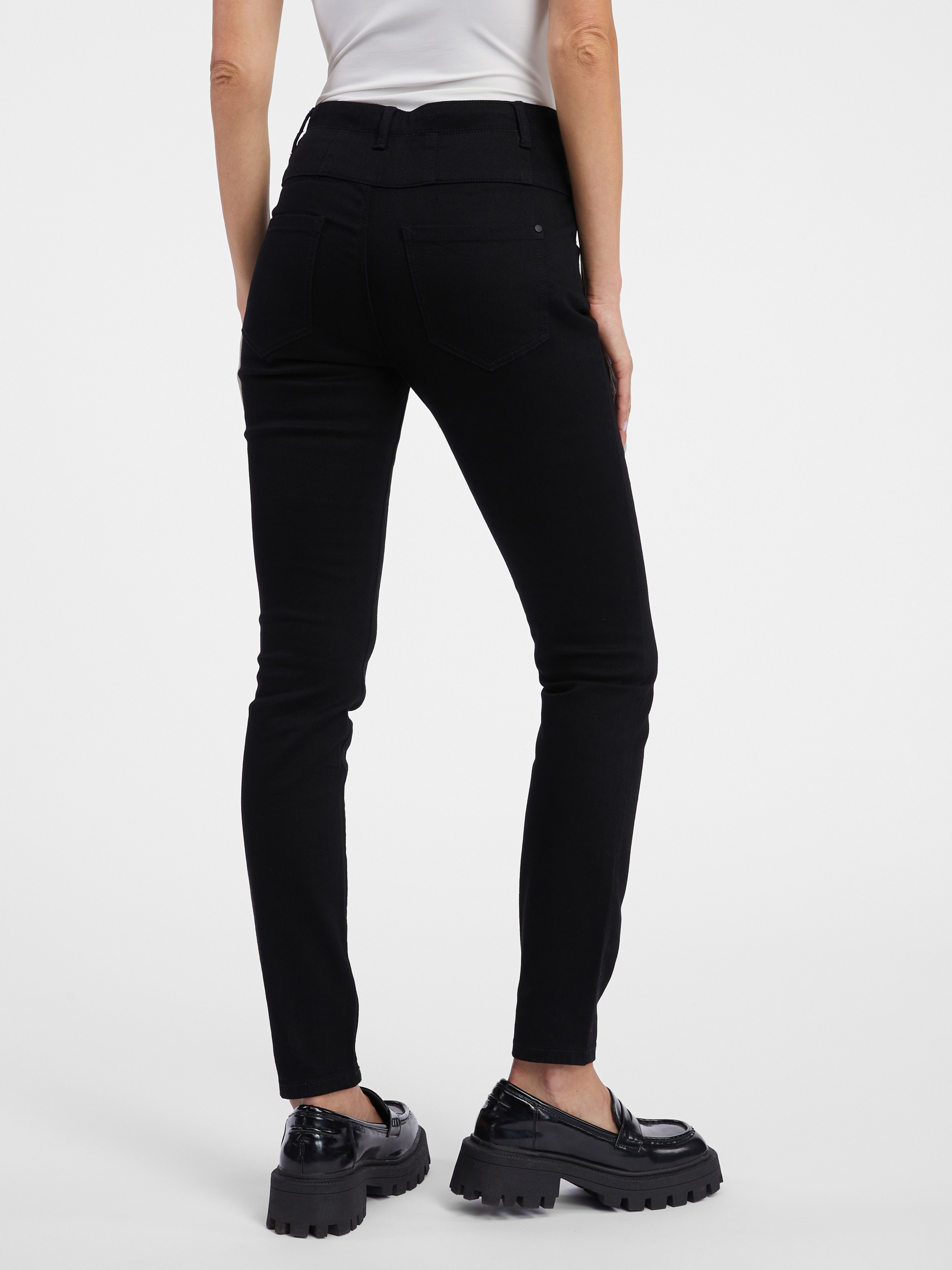 Schwarze Skinny-Fit-Jeans Damen ORSAY