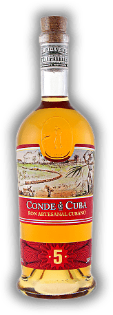 Conde de Cuba 5 Anos Conde de Cuba 5 Anos Typischer kubanischer Rum, gereift im Solera-Verfahren. Alter 5 J. - 0,7	 Liter - Vol 38%