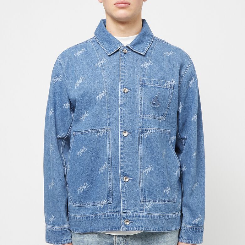 JORDAN Flight Heritage Denim Jacket blue grey
