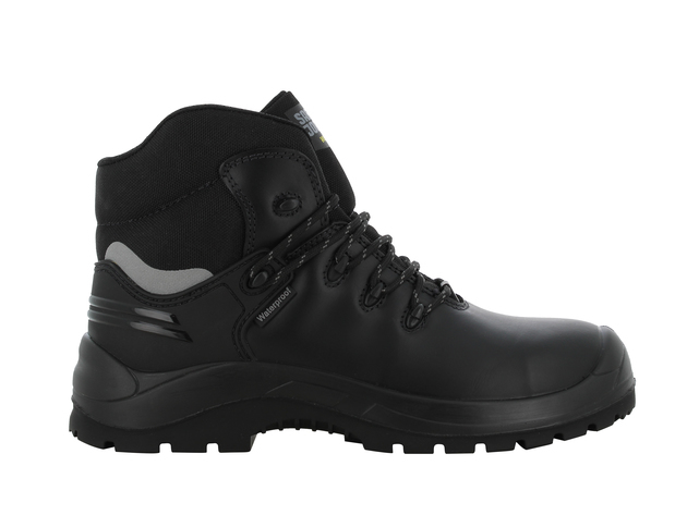 Safety Jogger X430 Medelhög skyddssko med värmebeständig yttersula svart
