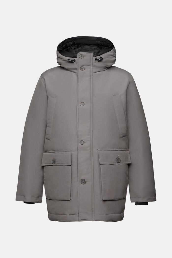 Daunenjacke mit Kapuze