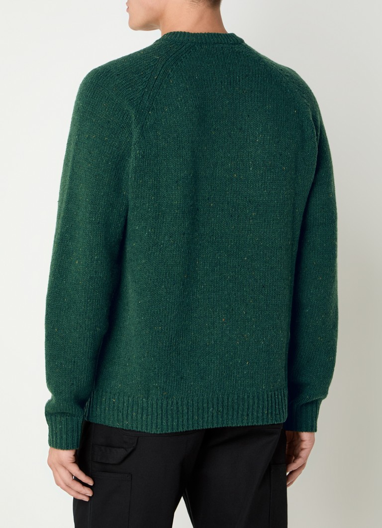 Maglione Carhartt WIP Angstic a maglia grossa in misto lana con vari motivi