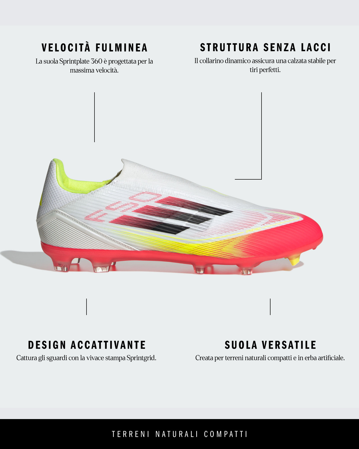 Futbalové topánky Adidas F50 League Ll Fg-mg M IE1239