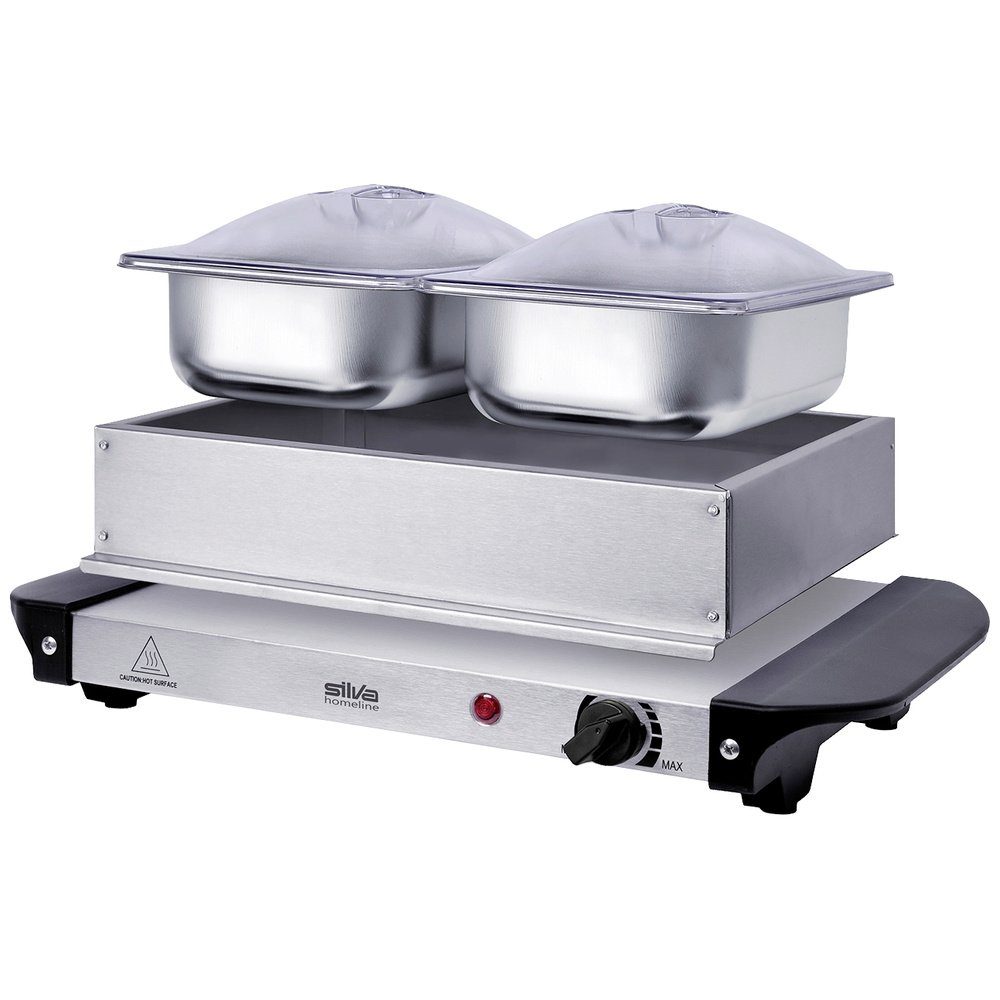 Silva Homeline Einzelkochplatte Silva Homeline SH 2.1 425006 Buffetwärmer Kontrollleuchte