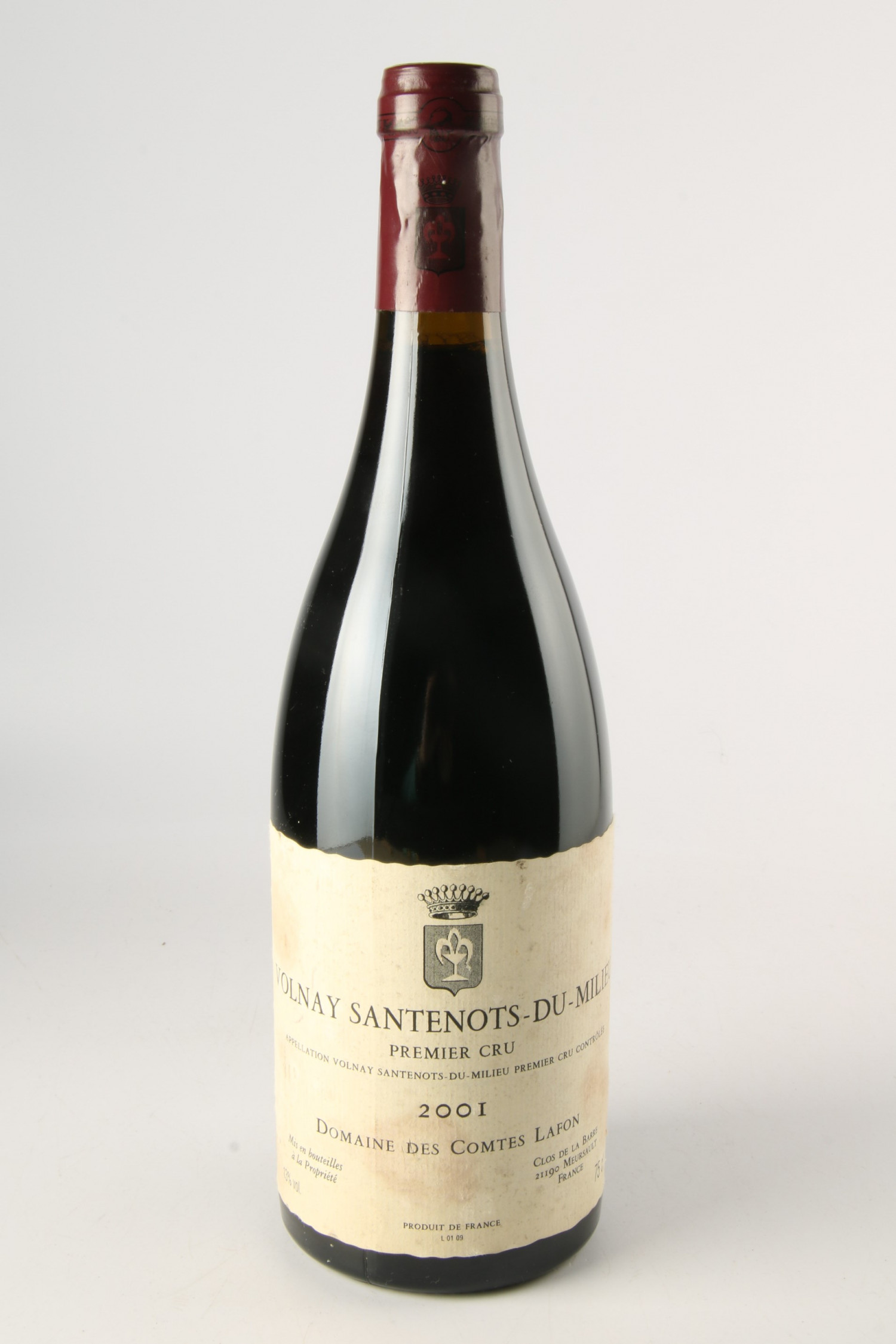 Vin 2001 COMTES LAFON Les Santenots 2001, Volnay. Vin ancien - SoDivin