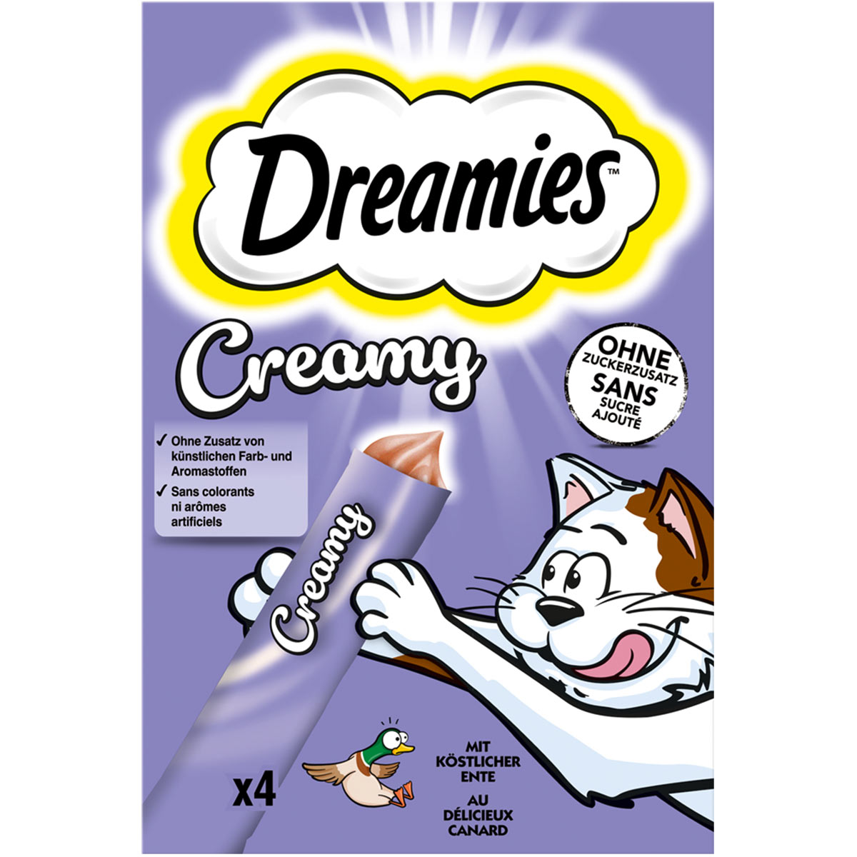 DREAMIES Creamy mit Ente Multipack günstig kaufen