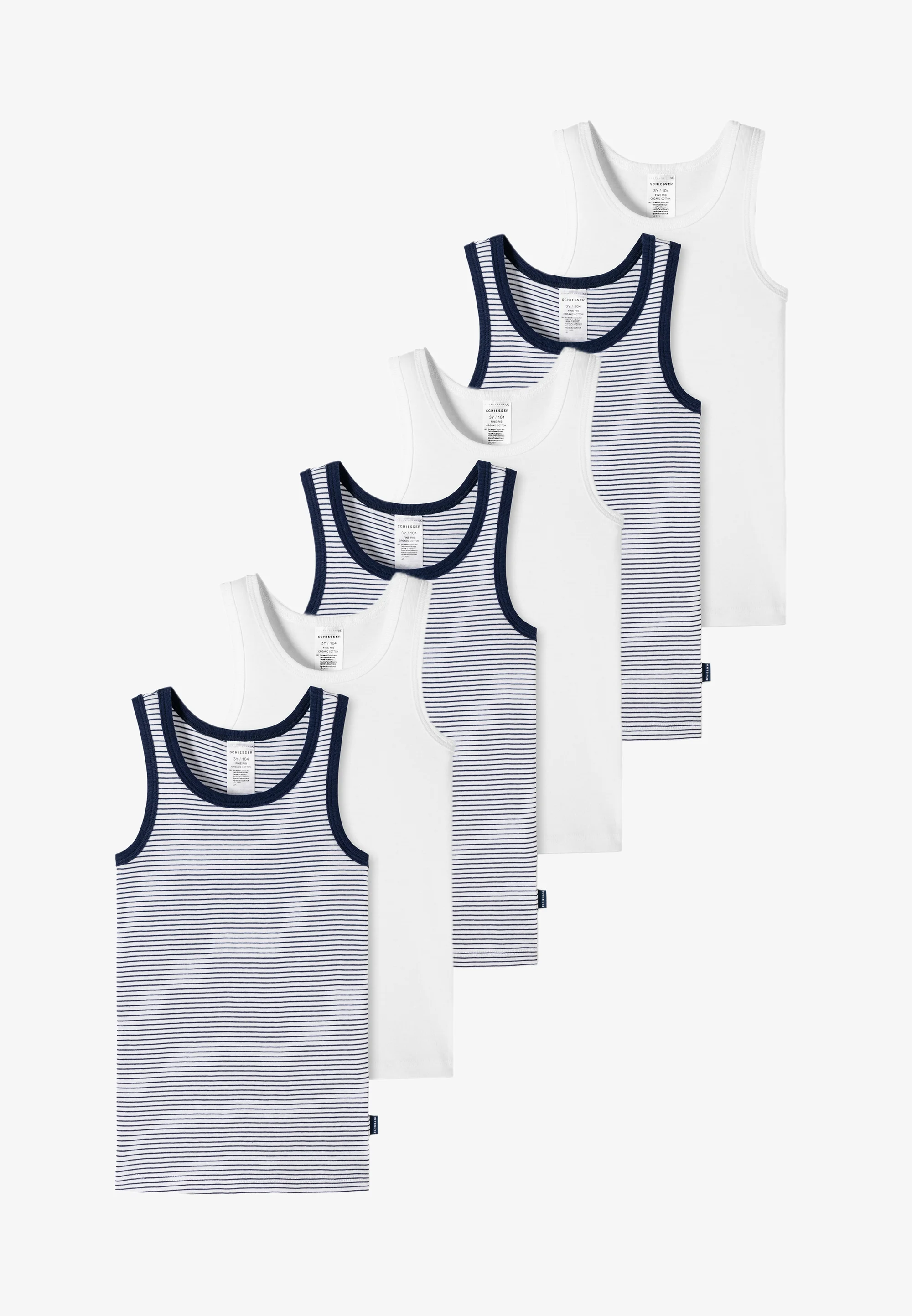 Schiesser 6 PACK - Camiseta interior