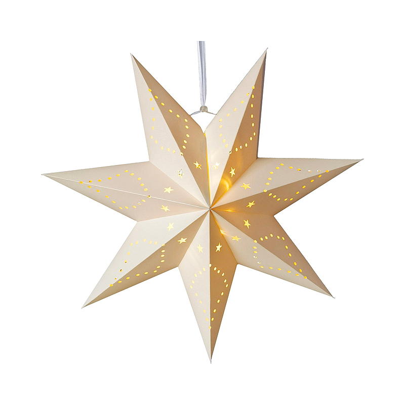 Light IT Julestjerne 45 cm, m/LED-lys batteridrevet