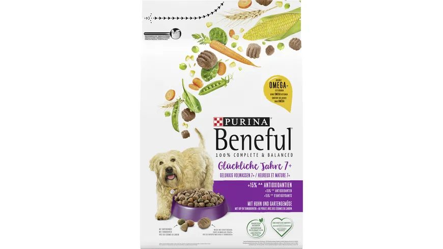 PURINA BENEFUL Gleuckliche Jahre 7+ mit Huhn & Gartengemüse 2,8 kg 2.8 kg