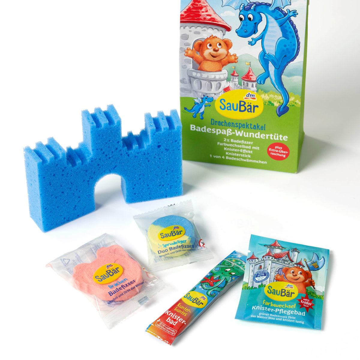 Kinder Badezusatz Wundertüte Drachenspektakel, 1 St