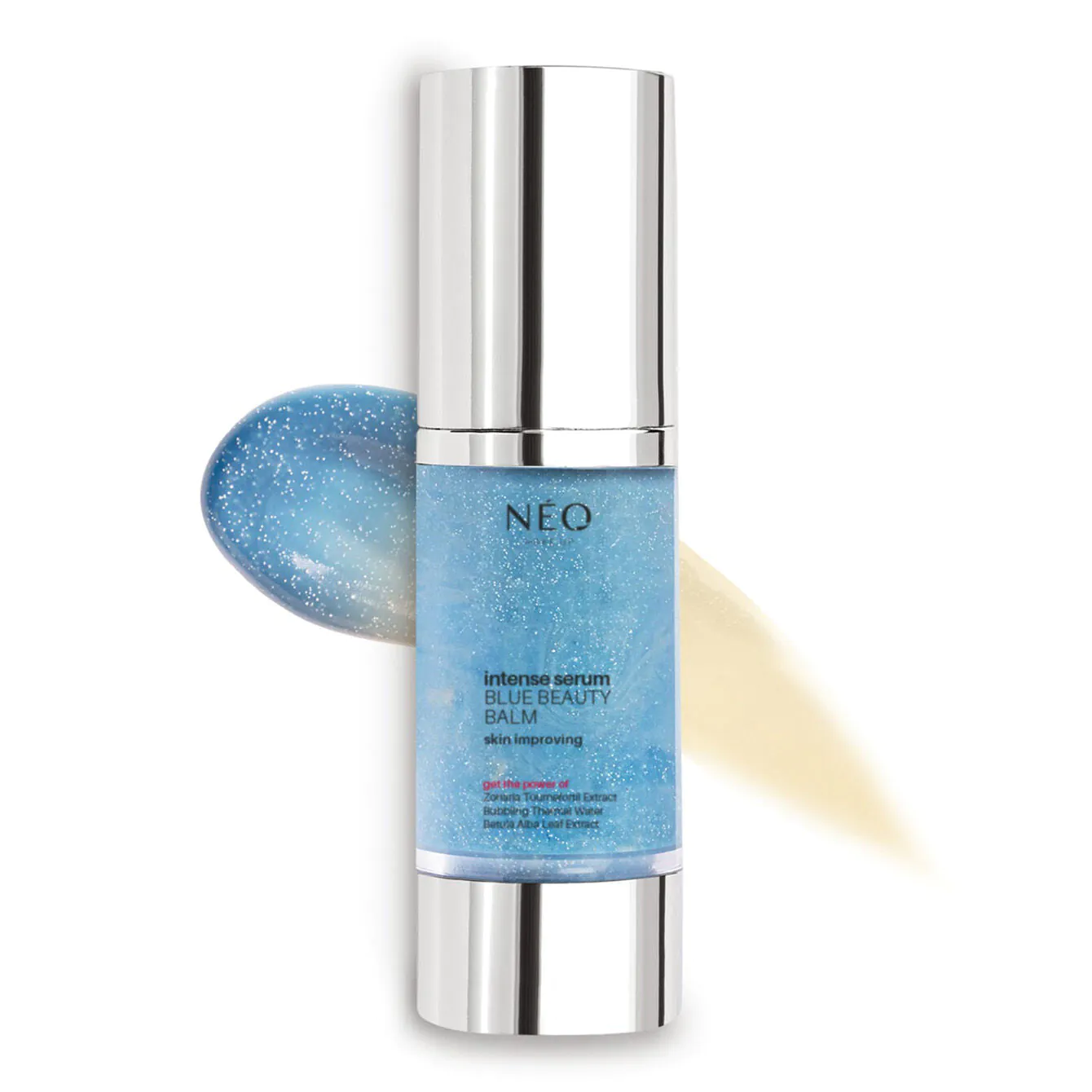 „Neo Make Up Intense“ serumas, mėlynas grožio balzamas