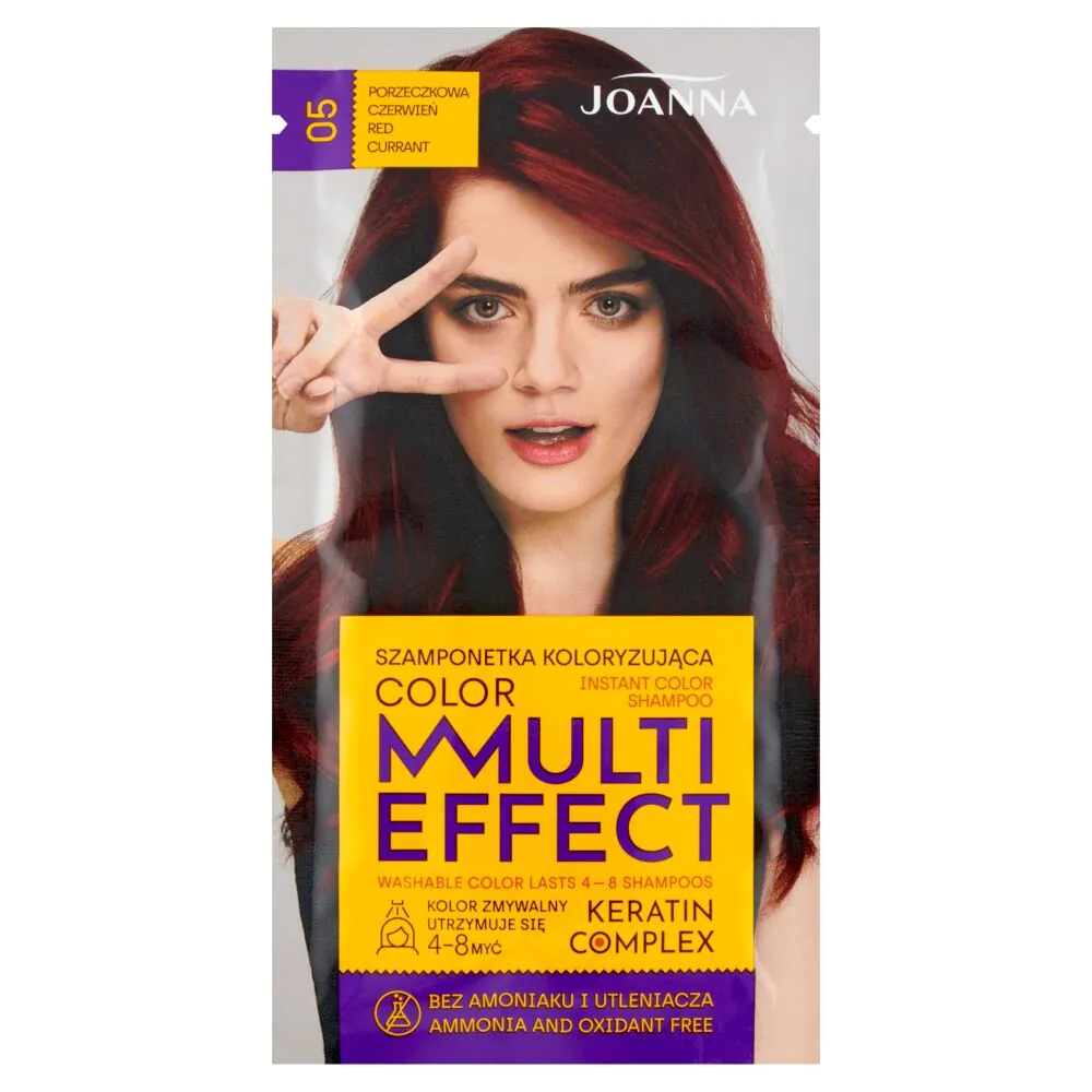 Σαμπουάν βαφής Joanna Multi Effect Color /05/ Κόκκινο σταφίδας