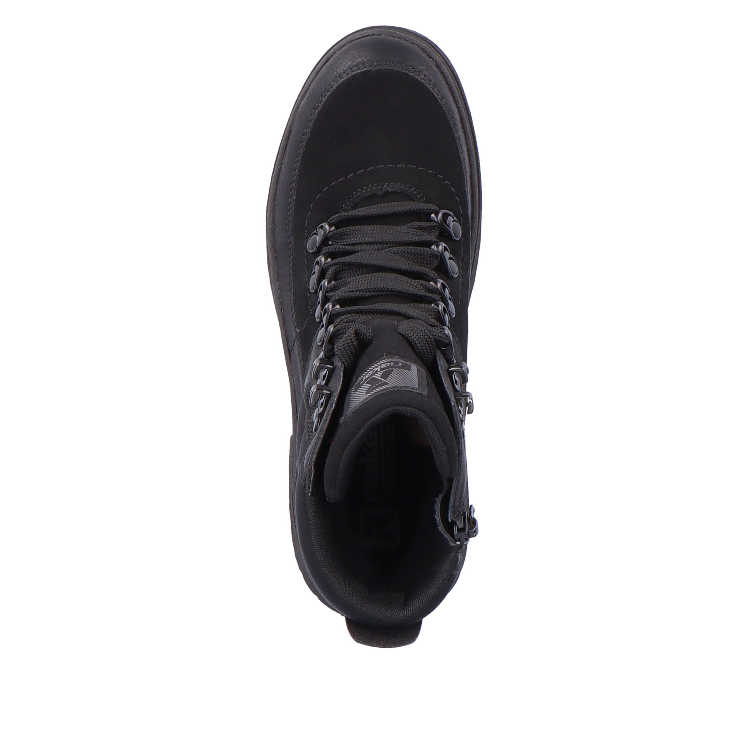 Rieker Damen Schnürstiefel diamond black