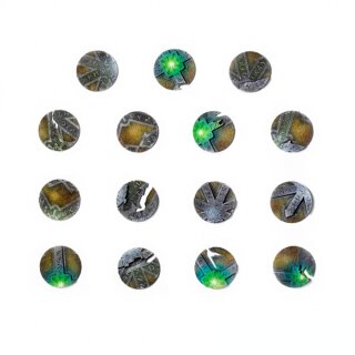Chaos Temple 28.5 mm Round Base Toppers (15)