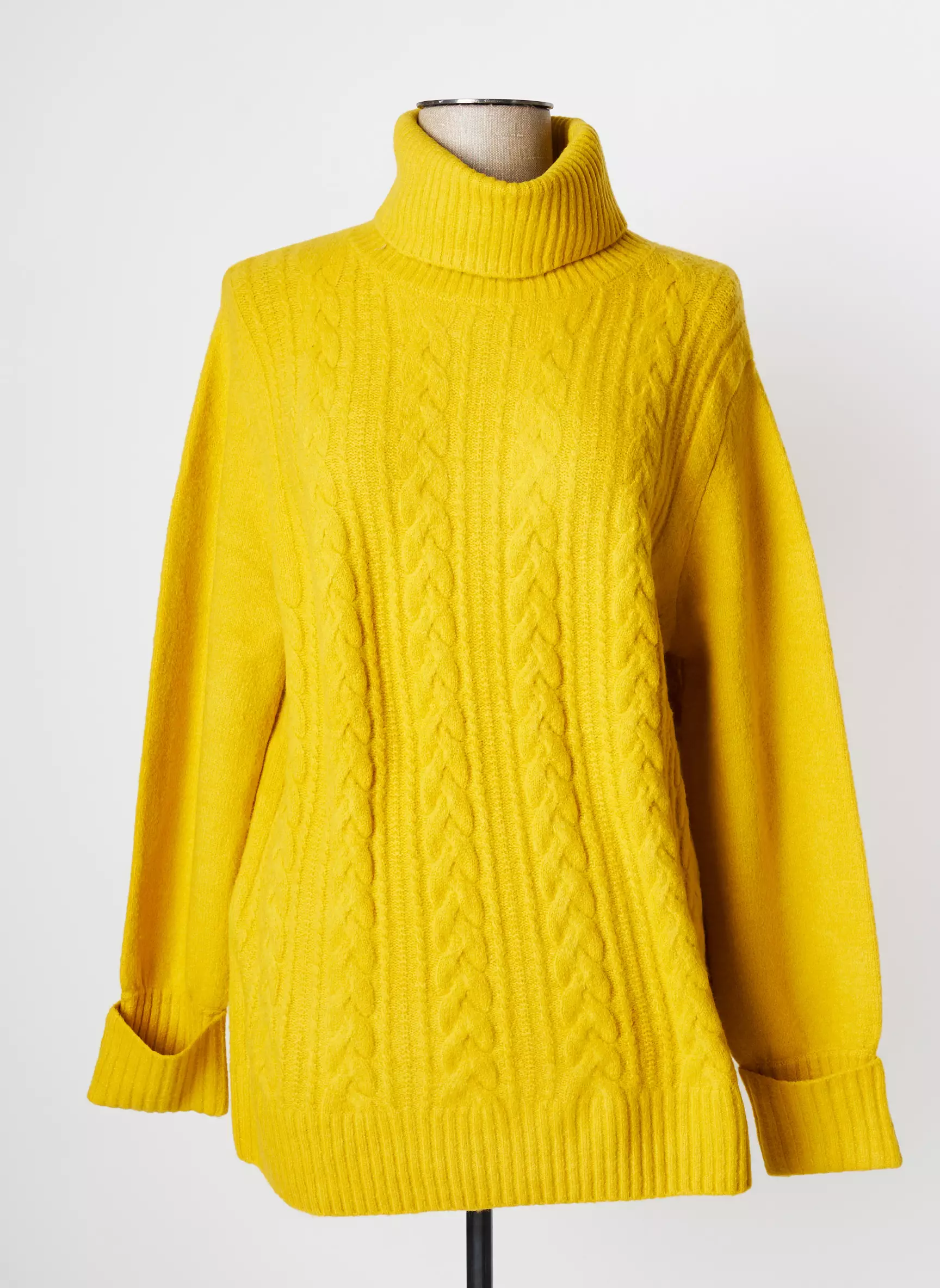 Scorzzo Cols Roules Femme couleur jaune