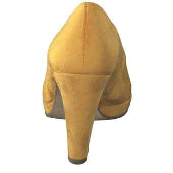 Gabor Plateau Pumps in gelb
