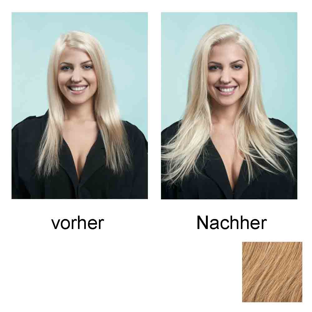 Hairdo Haarteil Clip in Straight Extension R25 Ginger Blond 55cm