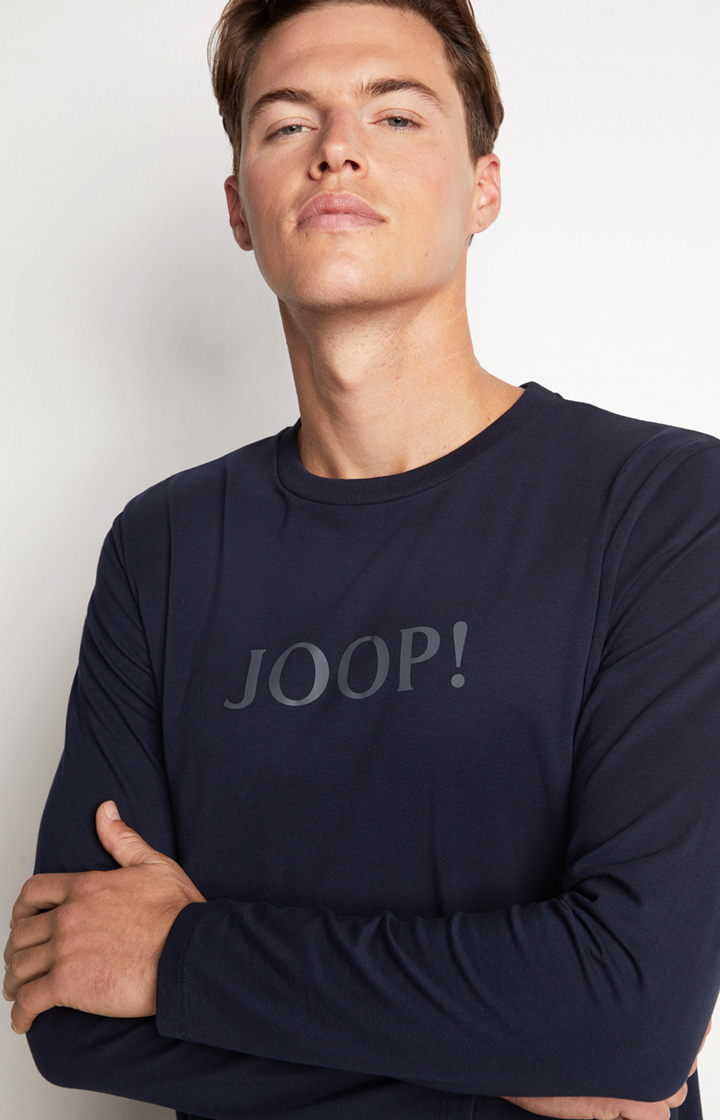Loungewear Longsleeve in Dunkelblau