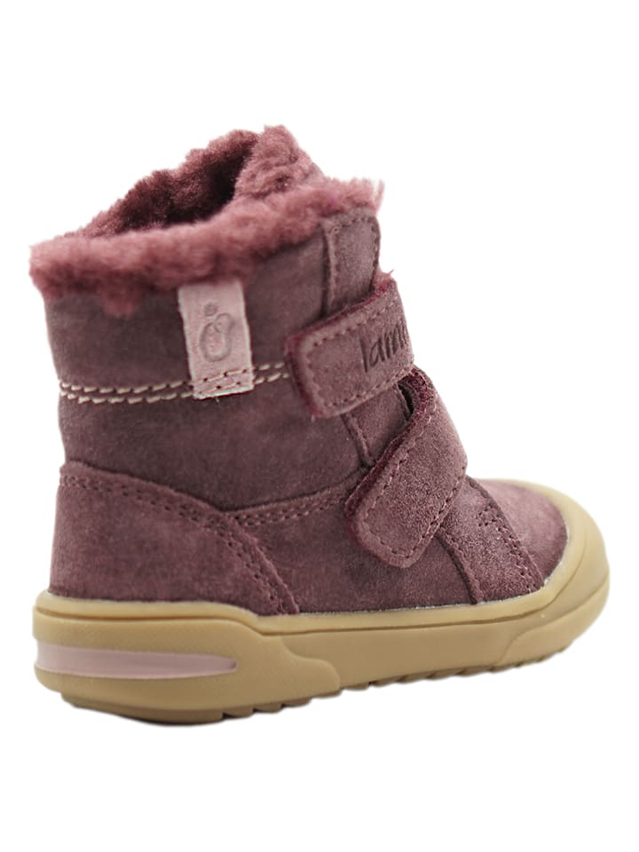 lamino Leder-Boots in Lila günstig kaufen