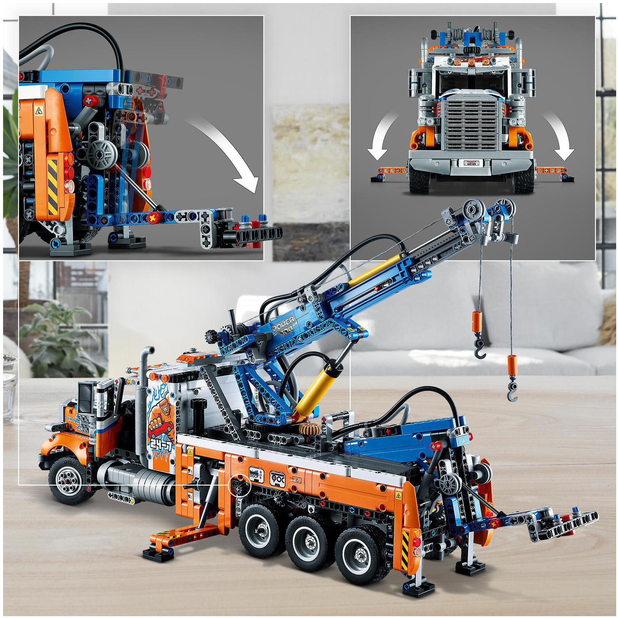 LEGO® Konstruktionsspielsteine Schwerlast-Abschleppwagen (42128), LEGO® Technic, (2017 St), Made in Europe