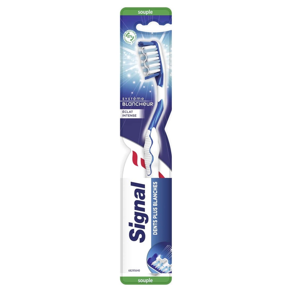 signal SIGNAL Brosse à Dents Système BlancheurÉclat Intense Souple x1 Brosse à dents