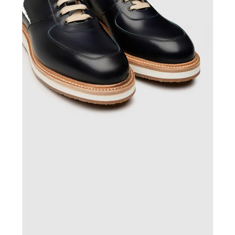 Heinrich Dinkelacker - Sneaker low LONDON TC Kalbsleder - blau