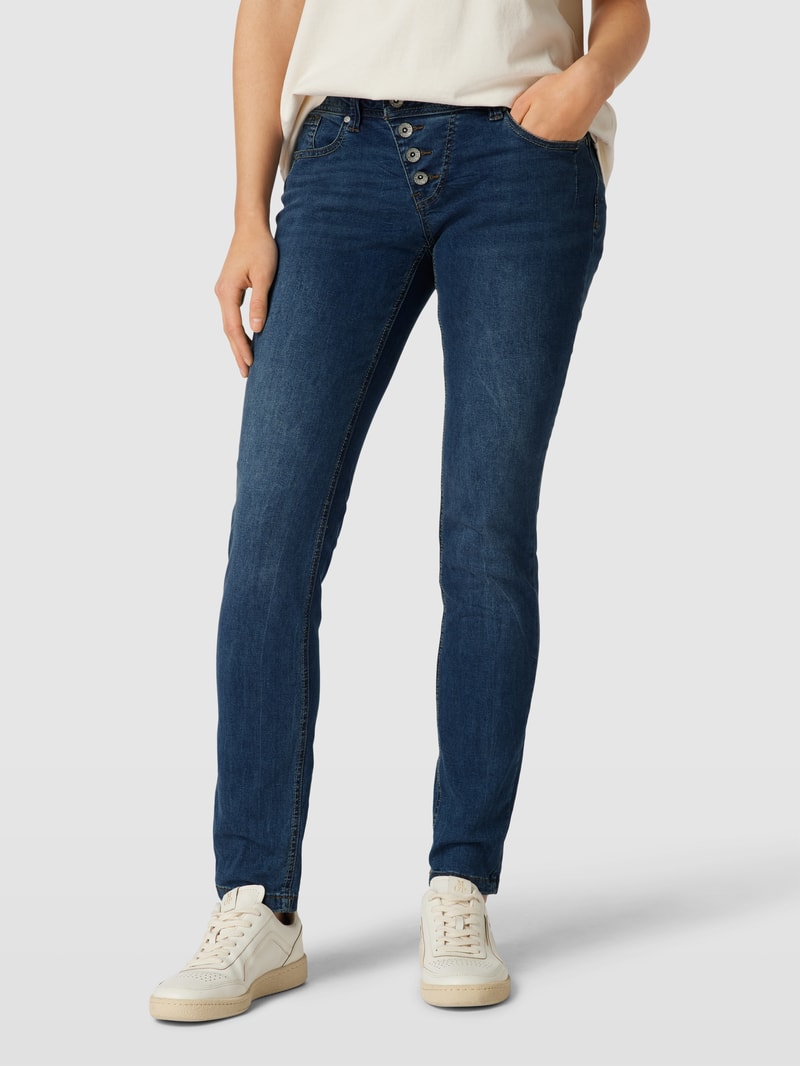 Jeans im 5-Pocket-Design Modell 'Malibu' in blau