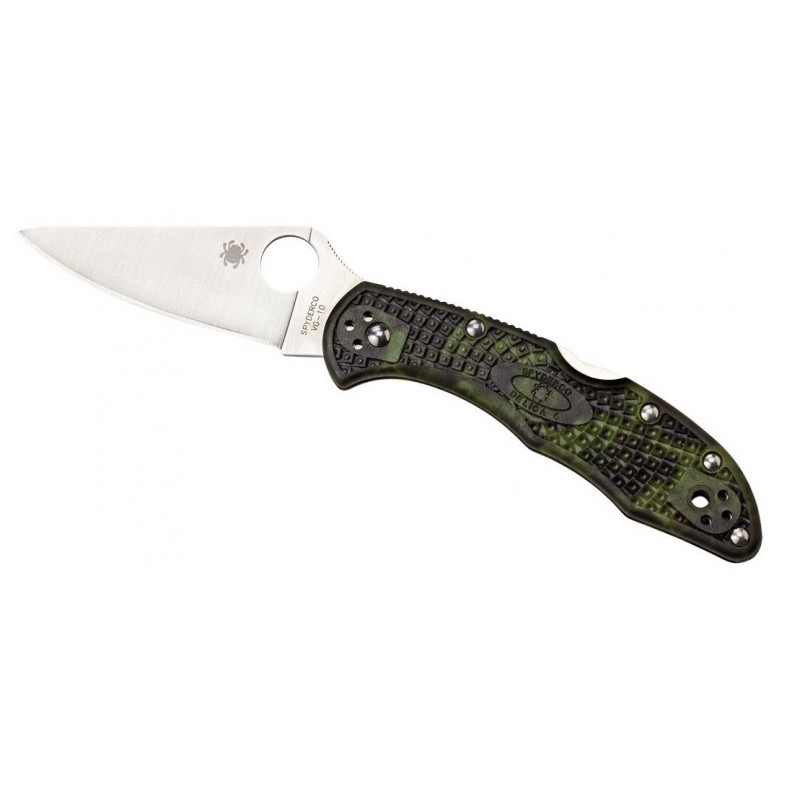 Coltello Tattico Spyderco Delica Zome Green, (Tactical knife).