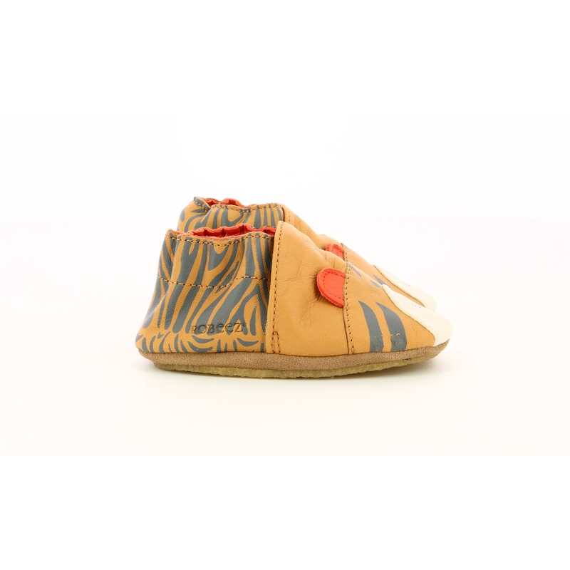 Chaussons cuir tannage vegetal Awesome Tiger
