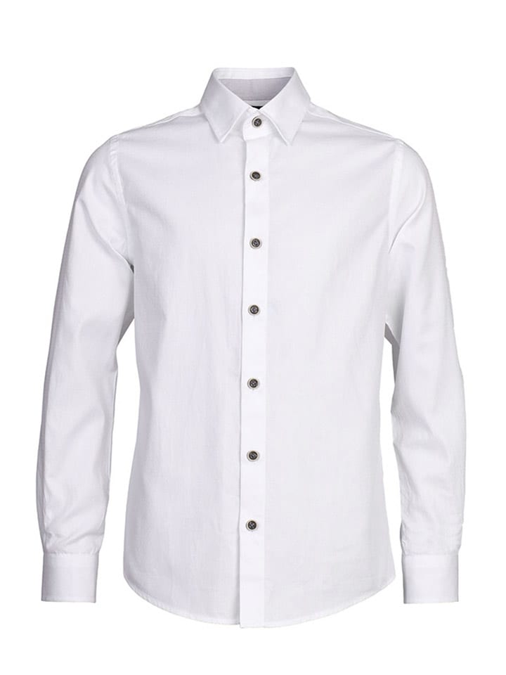 New G.O.L Hemd - Super Slim fit - in Weiß günstig kaufen