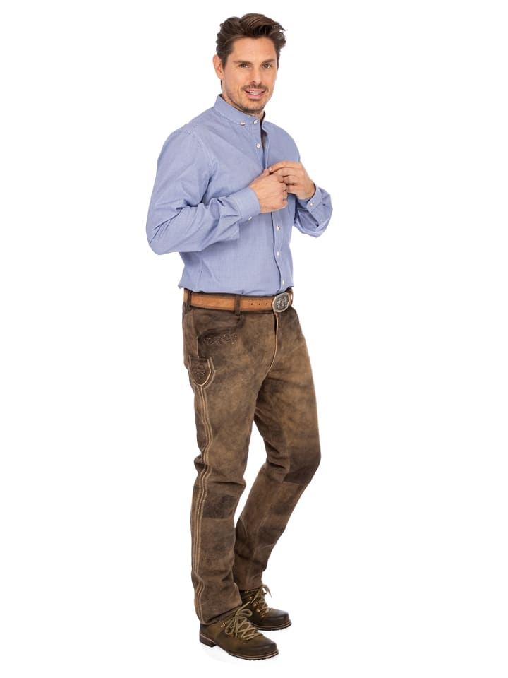 MADDOX Lederhose BARMSEE in braun günstig kaufen