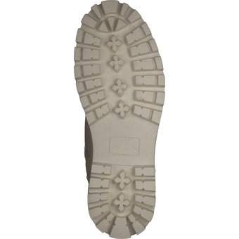 Tom Tailor Schnürstiefelette in beige