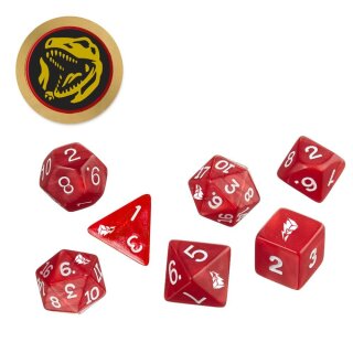 Power Rangers RPG: Dice Set Red