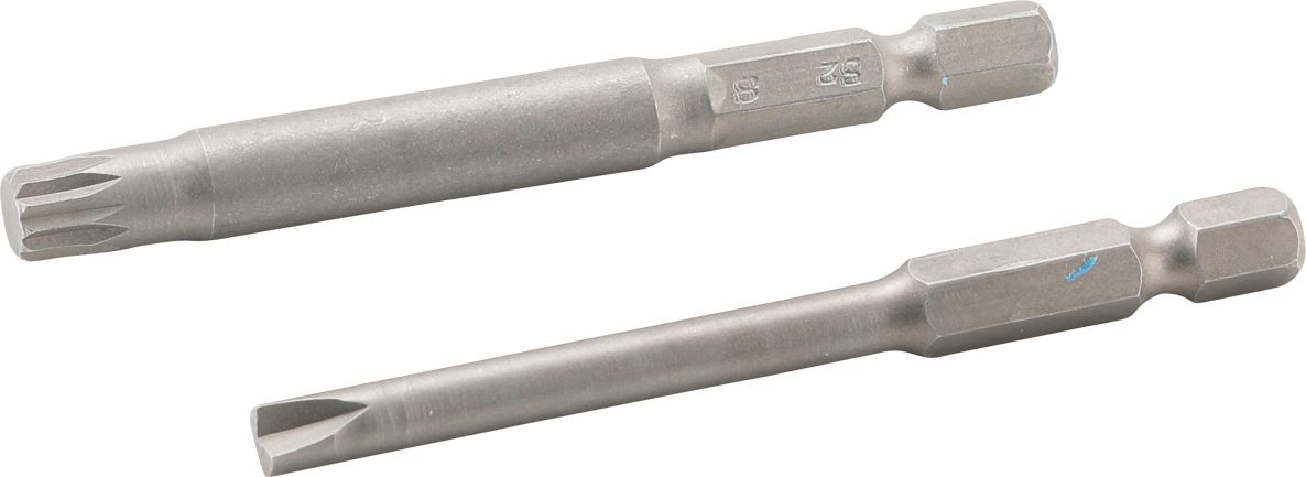 BGS 757 Security screw bit set, long 51-piece