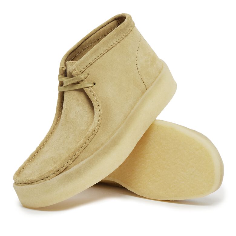 Clarks Wallabee Cup Boot Maple suede