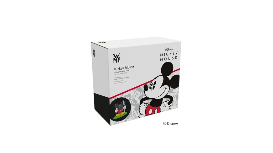 WMF Eierbecher Mickey Mouse mit Löffel