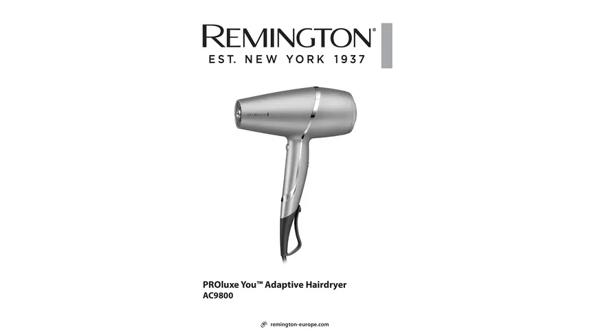 REMINGTON Lernfähiger Haartrockner PROluxe You™ AC9800