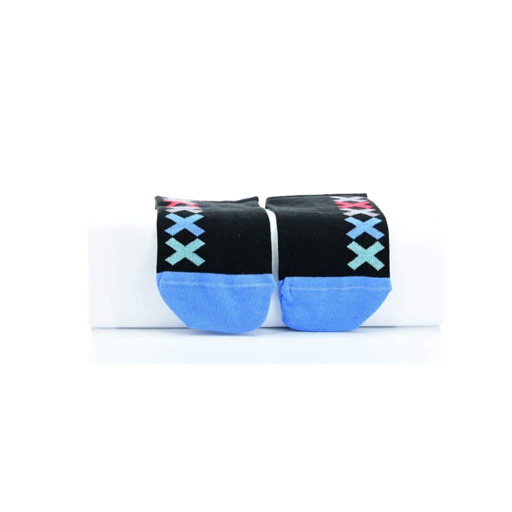 Footic Tic Tac Toe Barfußsocken, 2 Paare
