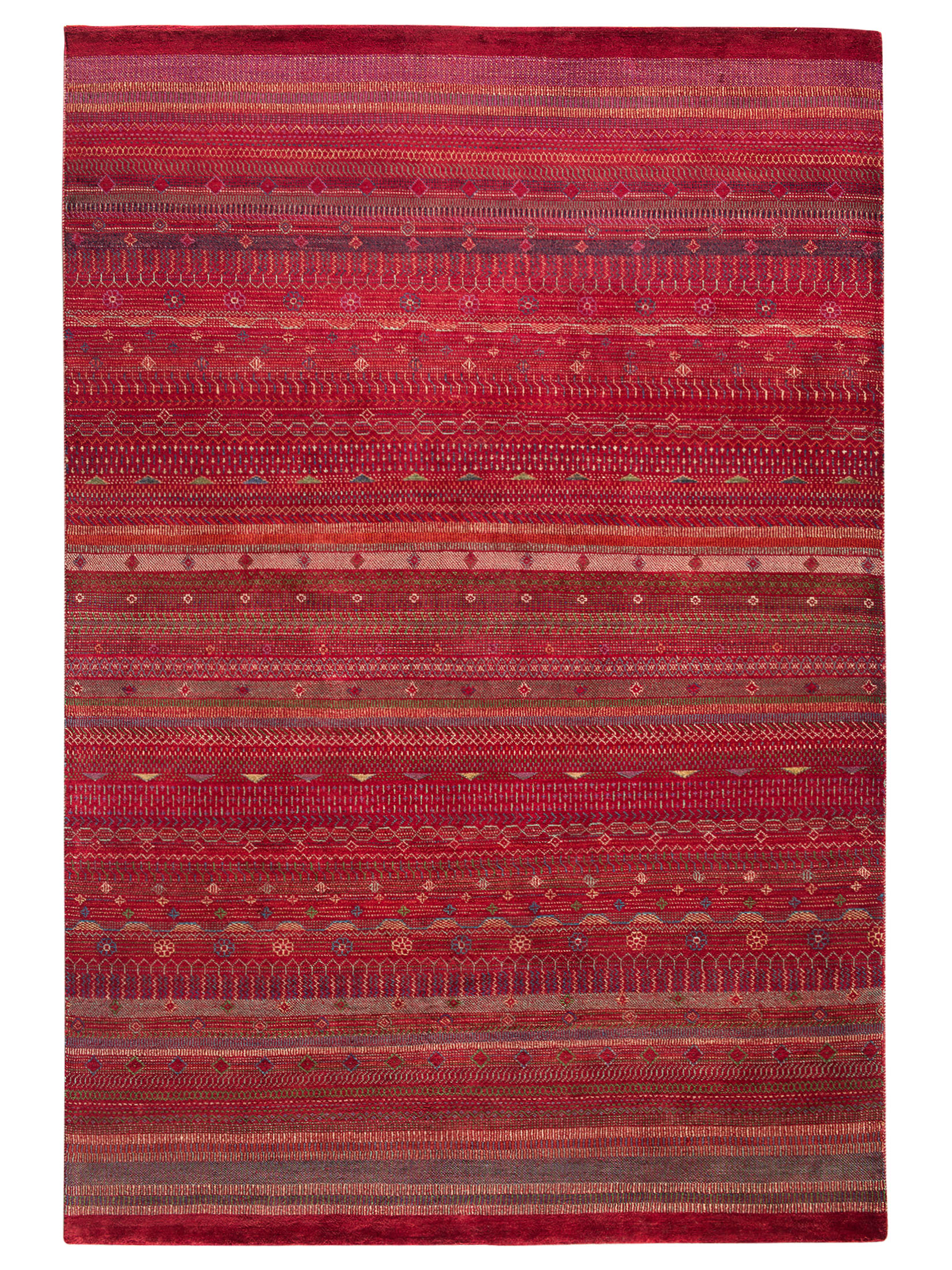 Contemporary Gabbeh ca. 201 x 295 cm, Unikat / Einzelstück