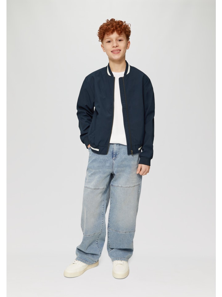 s.Oliver Indoor-Jacke langarm in Blau günstig kaufen
