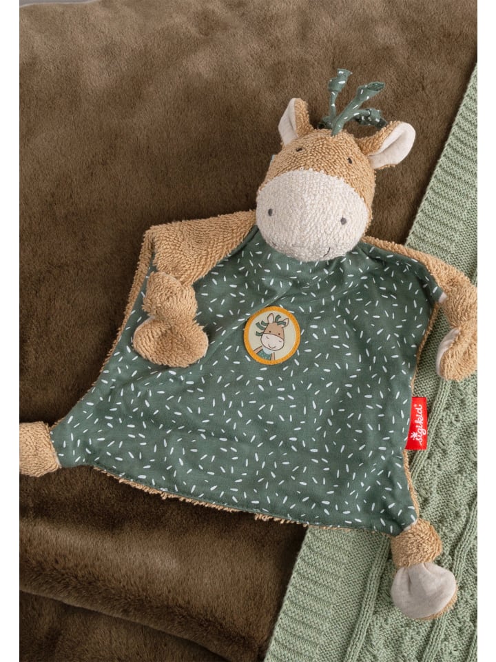 Sigikid Schnuffeltuch Pony Wiwi Wiah in grün/beige günstig kaufen onesize