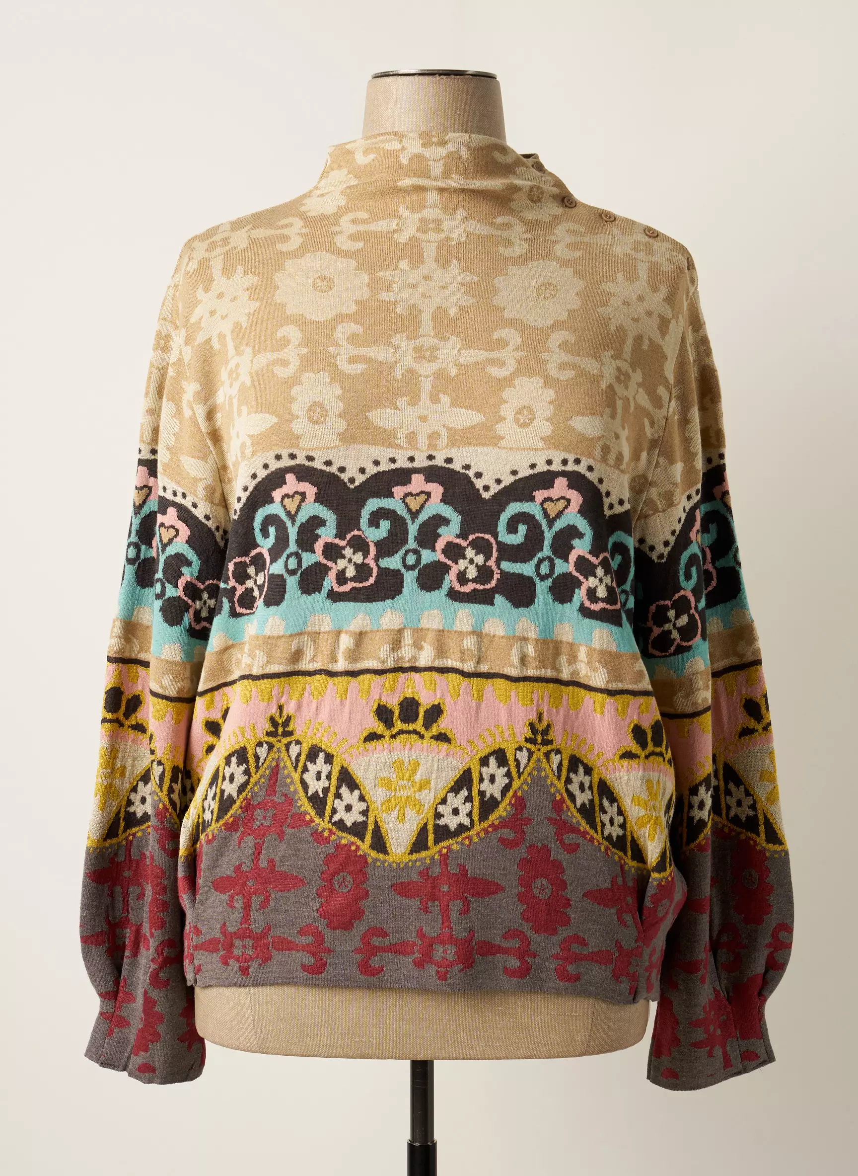 Aldomartins Pulls Femme couleur beige