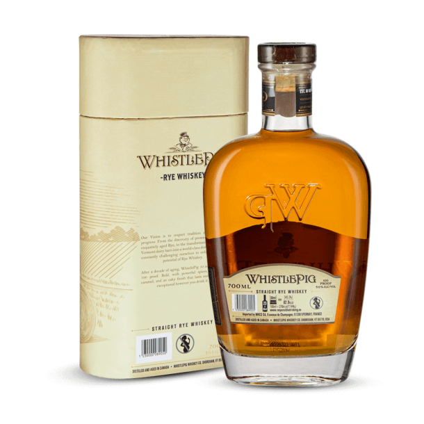 Whistlepig Rye 10 ans 50% + étui