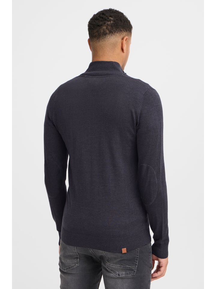 BLEND Strickjacke BHNorman 20704789ME Cardigan mit Reißverschluss in Blau günstig kaufen XXL