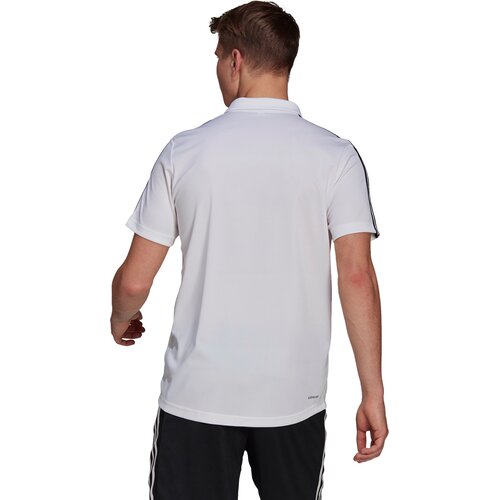 ADIDAS HERREN PRIMEBLUE DESIGNED TO MOVE SPORT 3-STREIFEN POLOSHIRT