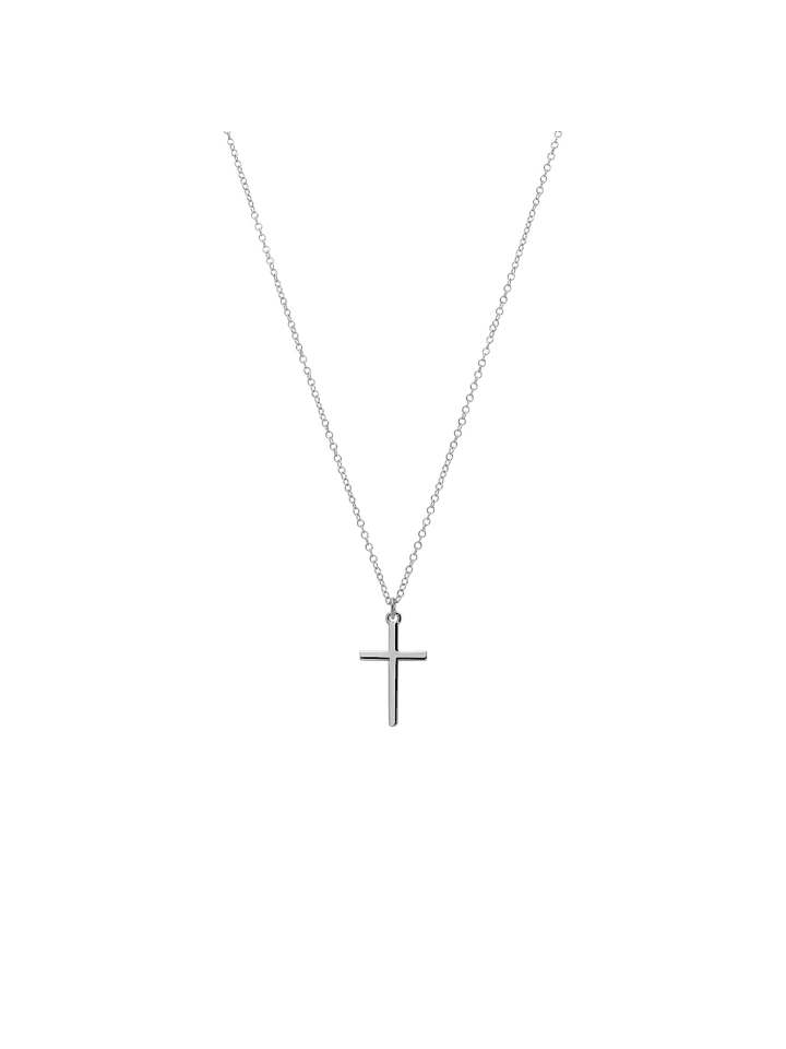 Lucardi 925 Silber Halskette  Kreuz günstig kaufen 45