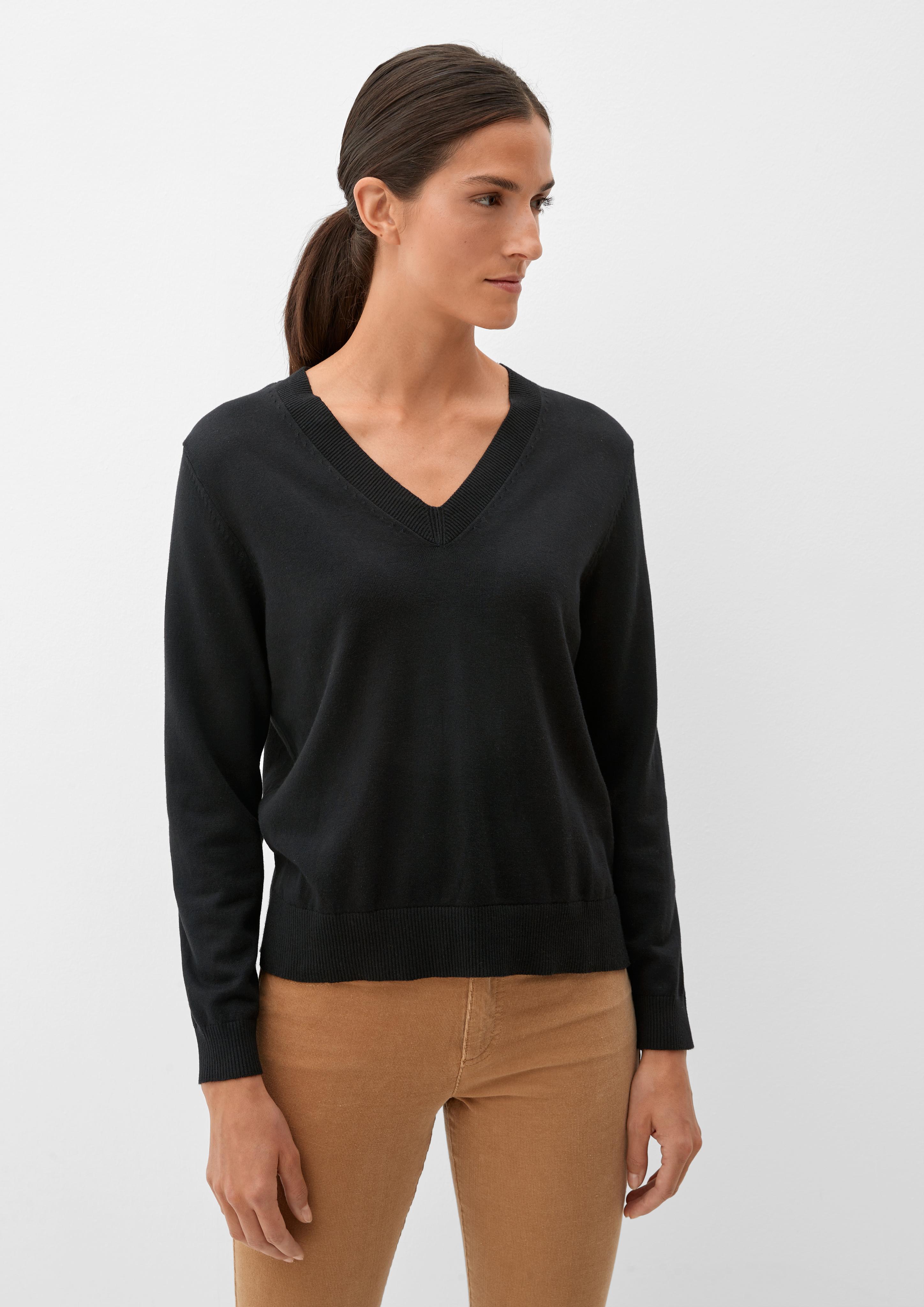 Feinstrickpullover aus Viskosemix  2118888-9999